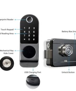 - اي لوك الكويت - اقفال ذكية الكويت ilcokkwt - قفل خارجي حق باب الالمنيوم wifi