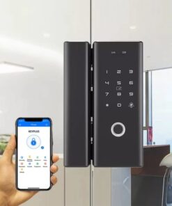قفل باب الزجاجي الذكي bluetooth