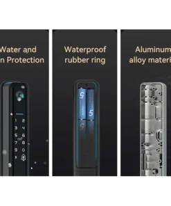 قفل ذكي لابواب الالمنيوم - اي لوك الكويت - اقفال ذكية الكويت ilcokkwt