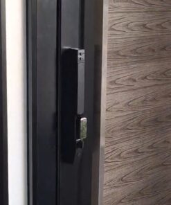 Alternative view of J03 outdoor smart door lock with face recognition and intercom for aluminum doors | Fingerprint unlocking – advanced security