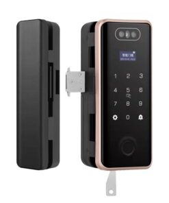 Alternative view of B9 Face smart door lock with face recognition for glass doors | Fingerprint unlocking – advanced security