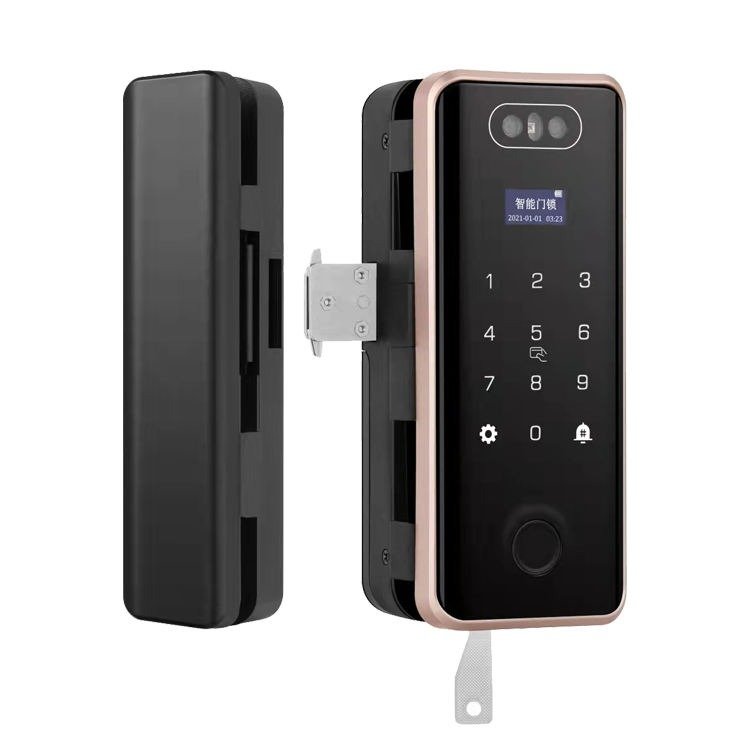 B9 Face smart door lock with face recognition for glass doors | Fingerprint unlocking – advanced security - Image 2