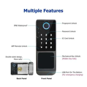N1 Double Smart Lock for Metal Doors